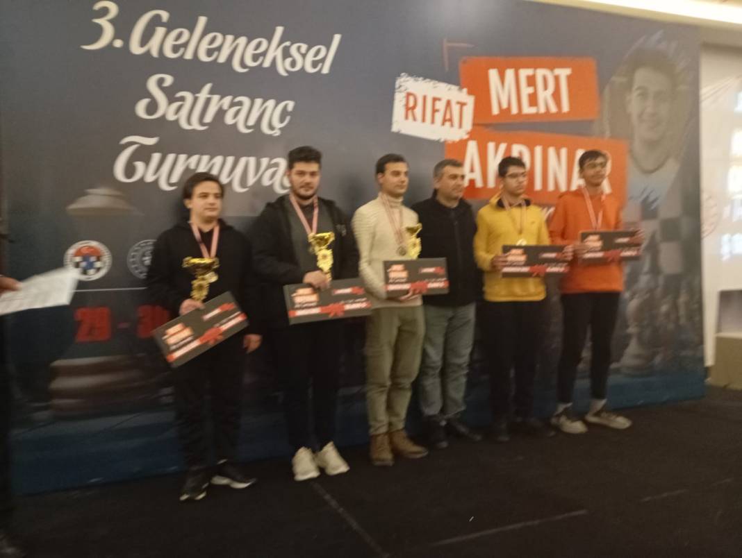 Konya'da Mert Akpınar Anı Satranç Turnuvası tamamlandı 3